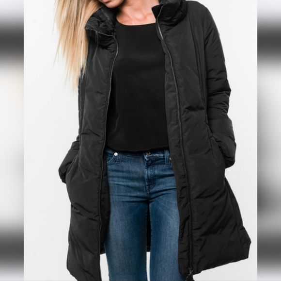 FLASH SALE❗️Moncler Renne Giubbutto Coat with Detachable Hood & Side Zip Pockets - Picture 1 of 6